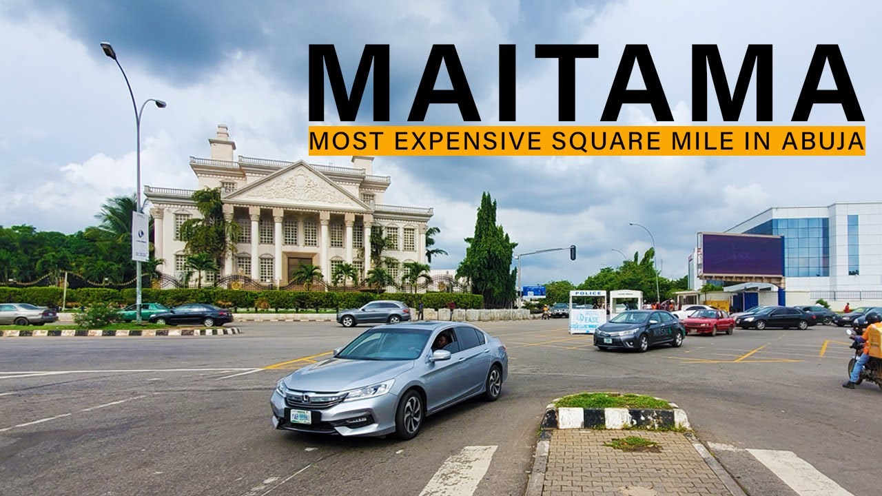 Walking Around MAITAMA The Most Expensive Square Mile in Abuja Nigeria