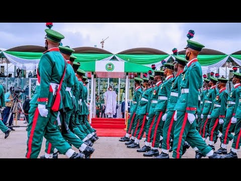 Beautiful Performance By The Guards Brigade Nigerian Army