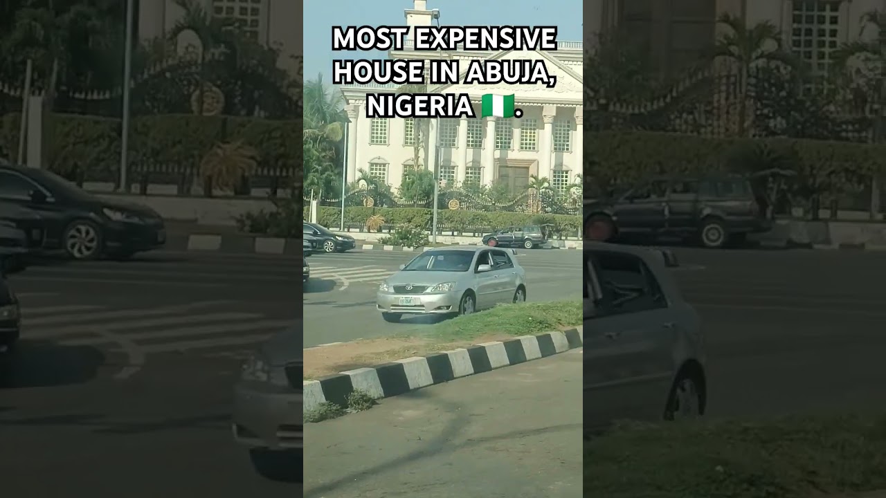 MOST EXPENSIVE HOUSE IN ABUJA, NIGERIA 🇳🇬! #abujanigeria #abuja #africa #ghana #accra #lagos #owerri