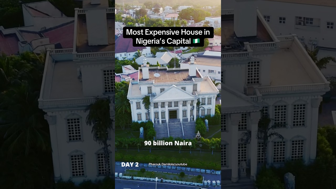 The most Expensive House in Nigeria 🇳🇬 #africa #nigeria