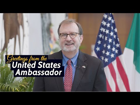 Greetings from Ambassador Richard Mills