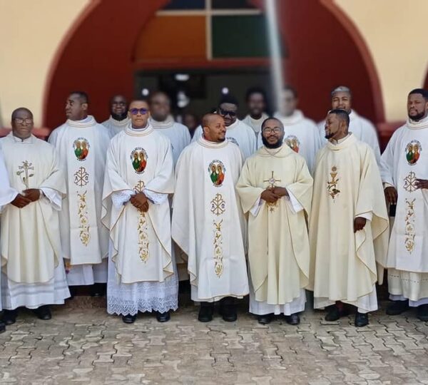 A cross section of priests at Badge of Saints Simon and Jude Seminary kuje