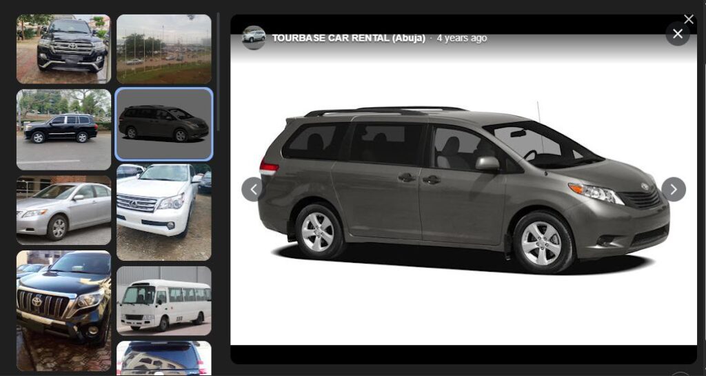 Car Rental Services in Abuja 3 TOURBASE CAR RENTAL
