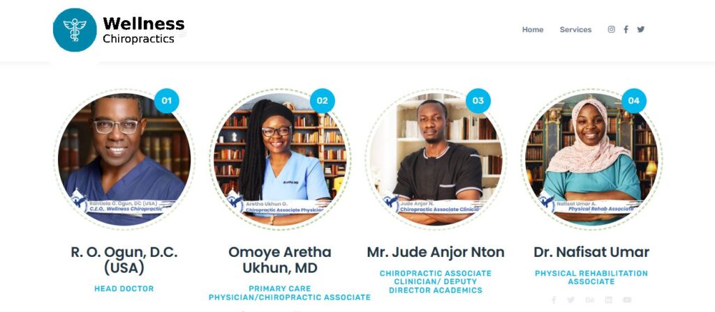 Chiropractors in Abuja 4 Wellness Chiropractic Consultants
