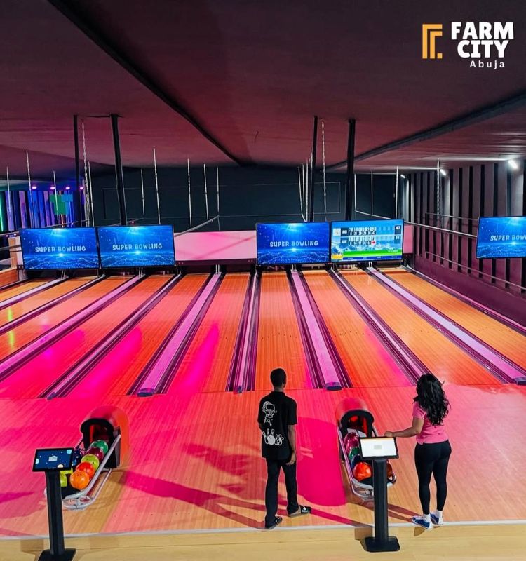 Farm City Bowling Alley Gaming Arena 9