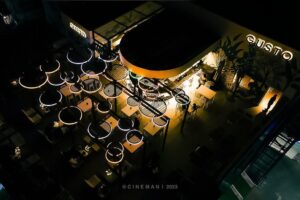 Different Lights for different Moods Welcome to Gusto😎Gusto gustoabuja rooftop view ariel 1