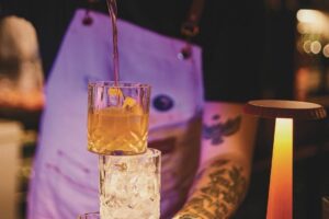 Every pour has a little flair a little fire.The cocktail starts before it even hits your glass 1