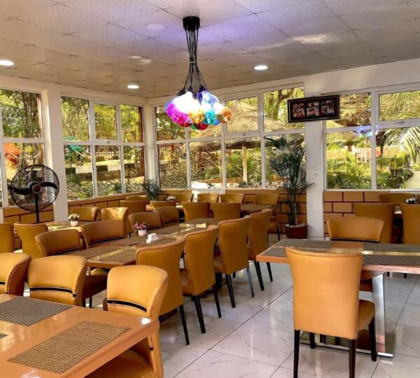 Our restaurant is open and ready to serve. 2