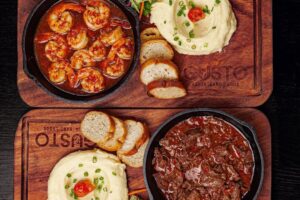 Satisfy your cravings with our Nigerian pepper prawn and spicy pepper steak a spicy and satisfy 2