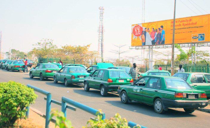 Taxis in Abuja