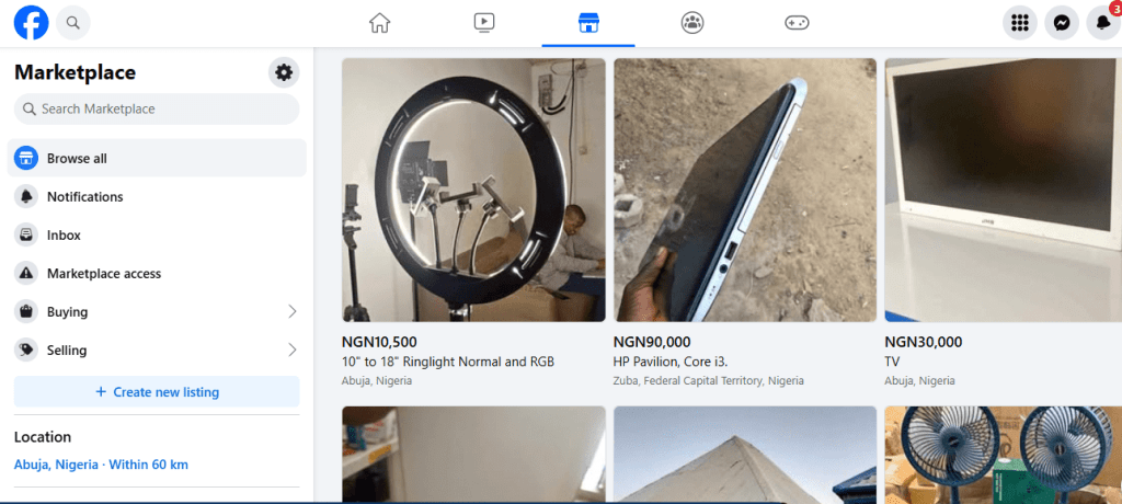 Facebook Marketplace